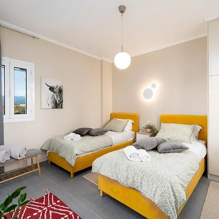 Meltemi House - A Seaside Luxury Maisonnette Hébergement de vacances Dhiyellótika